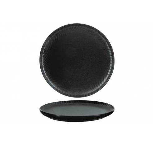 Dakota Black Assiette Plate D26,5cm   Cosy & Trendy
