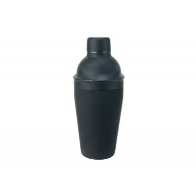 Shaker Noir 0,55l D8,5xh21cm Acier Inoxy Dable  Cosy & Trendy