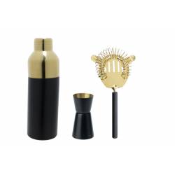 Cosy & Trendy Set Cocktail Shaker 550ml+doseur Cockt 1 5-30 Ml+tamis 