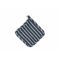 Biarritz Pannelap 21x21cm Blauw Witte Strepen-katoen 
