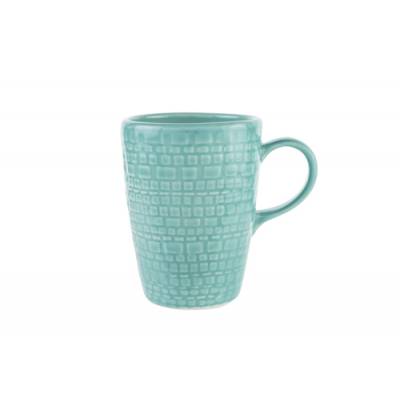 Portugal Turquoise Beker 30cl D9xh12cm  Cosy & Trendy