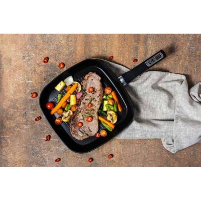 Durable Grillpan No Stick D28cmaluminium Alle Vuren  Cosy & Trendy