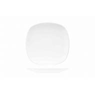 Kithira White Plat Bord 26x26cm Vierkant 