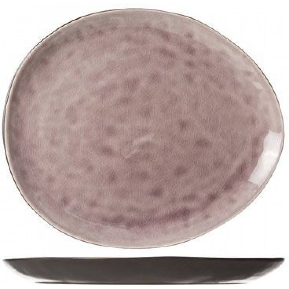 Cosy & Trendy Platte borden Streetfood Violet Bord Ov 27.5x23cm