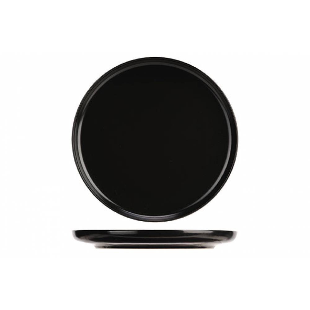 Cosy & Trendy Platte borden Baltic Black Plat Bord D27cm