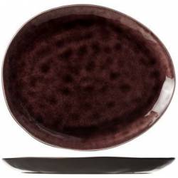 Cosy & Trendy Streetfood Aubergine Bord Ov 15x11.5cm 