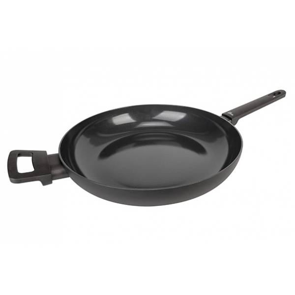 Full Black Braadpan Zwart D32xh6cm Alu Minium Alle Vuren 