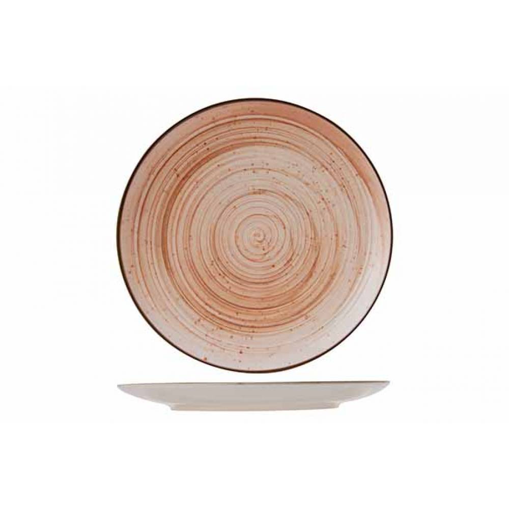 Cosy & Trendy Platte borden Sintra 2.0 Terracotta  Plat Bord D26cm