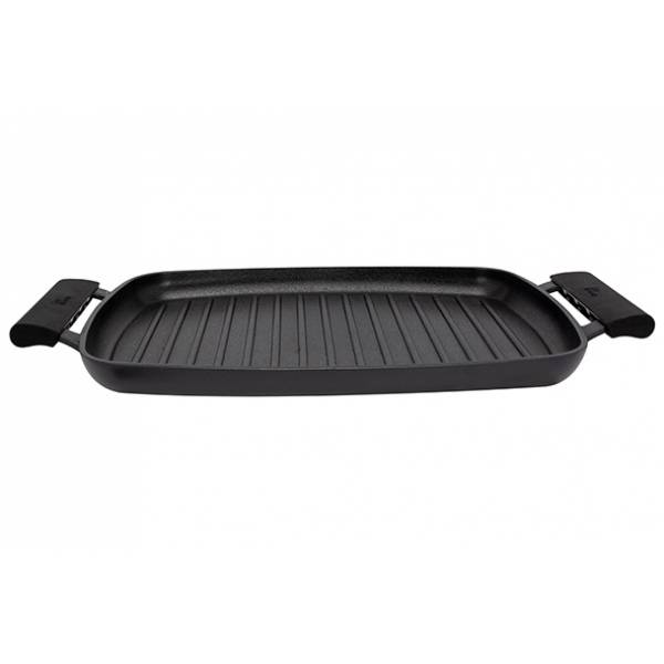 Durable Grillpan No Stick Zwart 48x29xh4 ,5cm Aluminium 