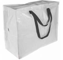 Opbergzak Wit Met Rits  55x30xh50cm  