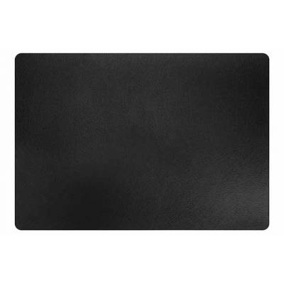 Placemat Leather Zwart 43x30cm   Cosy & Trendy