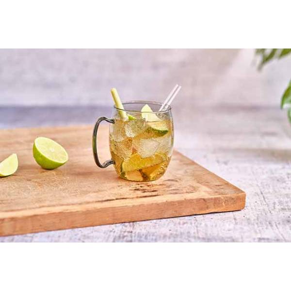 Moscow Mule Glass Zwart Transparant  