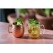 Moscow Mule Glass Hammertone Transparant  