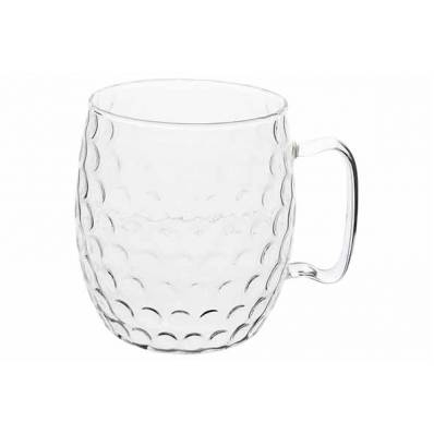 Moscow Mule Glass Hammertone Transparant  