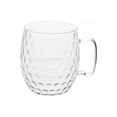 Moscow Mule Glass Hammertone Transparent  