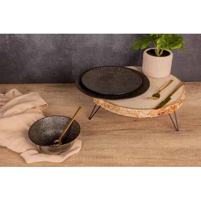 Candy Black Dinnerset 18dlg   Cosy & Trendy
