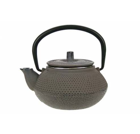 Kobe Brown Grey Theepot 0.3l Gietijzer  Met Filter Tsp75  Cosy & Trendy