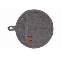 Stoff Pannenlap Black Chambray D20cm  