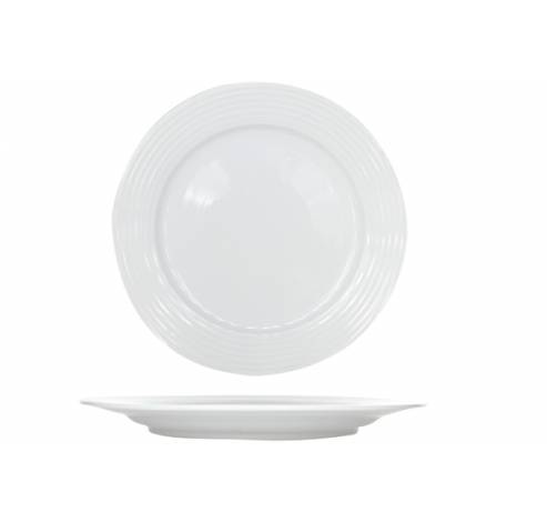 Linea White Assiette Plate  D25.5cm   Cosy & Trendy