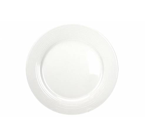 Linea White Assiette Plate  D25.5cm   Cosy & Trendy