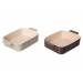 Lasagneschotels Display 144 2ass Bruin - Beige 14,5x19-25,5xh5,5cm 