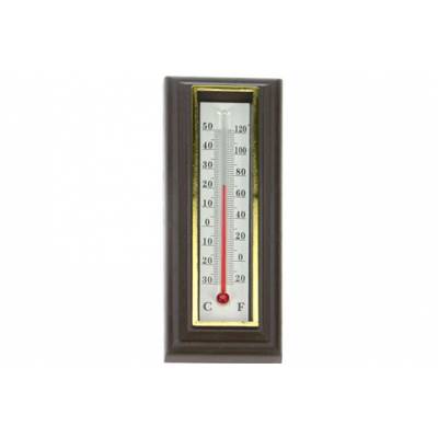 Thermometer Donkerbruin 5.5xh16cm   Cosy & Trendy