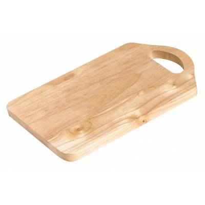 Snijplank Met Handvat 30x20x1,8cm Rubber Wood  Cosy & Trendy