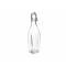 Fles Met Stop Stop Wit 0,56l 6,3x6,3xh27 Cm Vierkant Glas 