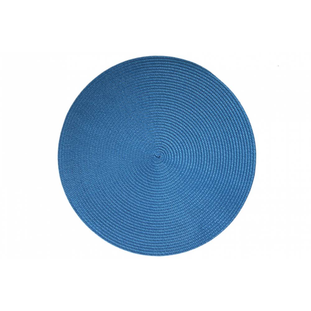 Placemat Rond Blauw D36cm