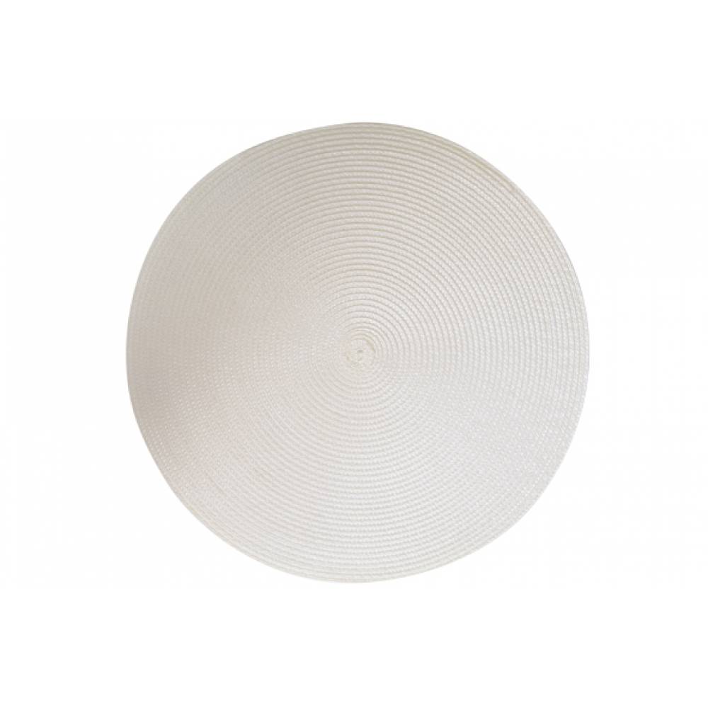 PLACEMAT ROND WIT D36CM