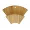 Koffiefilterhouder 16x4.2x21.8cm Hout  