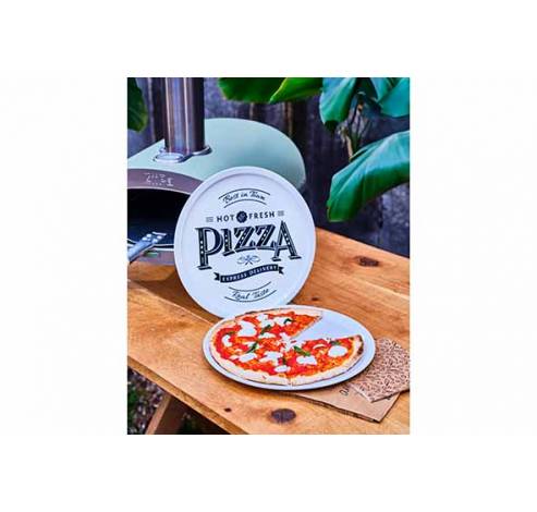 Saturnia Pizzabord Wit D31cm   Cosy & Trendy