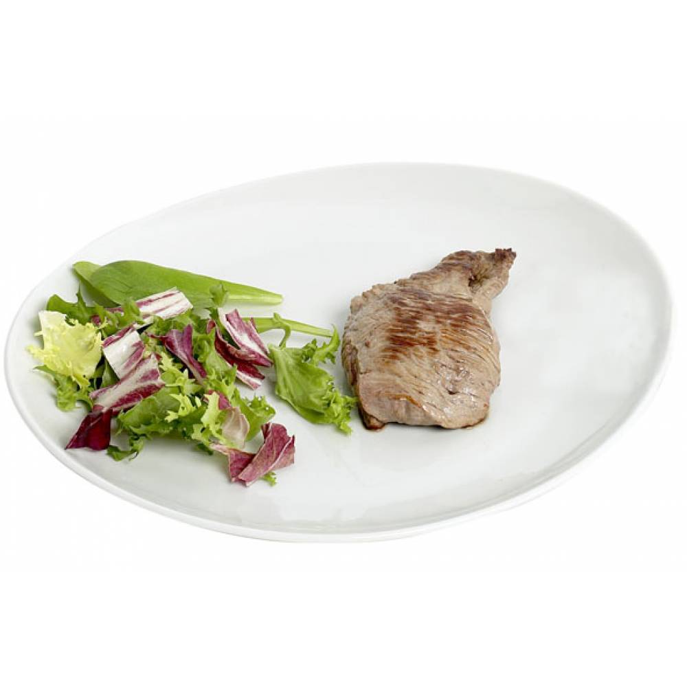Cosy & Trendy Platte borden Saturnia Steak-visbord Wit D30,5cm
