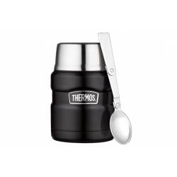 Thermos King Voedseldrager Zwart Mat 470ml 