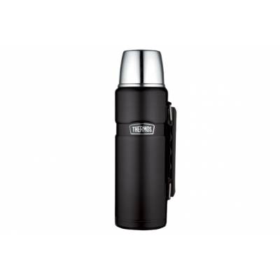 King Isoleerfles 1200ml Zwart Mat   Thermos