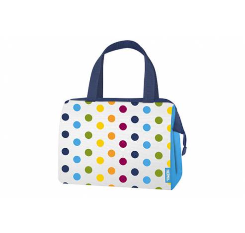 Dots And Stripes Sac Lunch Duffle 9can 7.5l - 2.5h Froid  Thermos