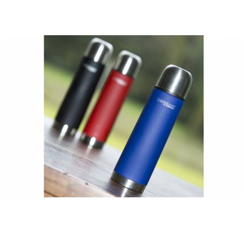 Soft Touch Ss Isoleerfles 0.5l Zwart D7xh25cm  Thermos
