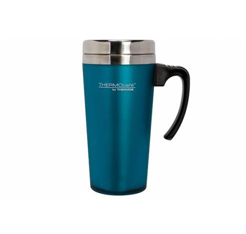 Soft Touch Travel Mug Turkoois 420ml   Thermos