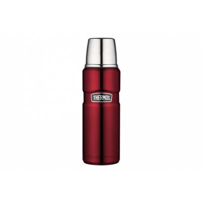 King Bouteille Isotherme 470 Ml Rouge   Thermos