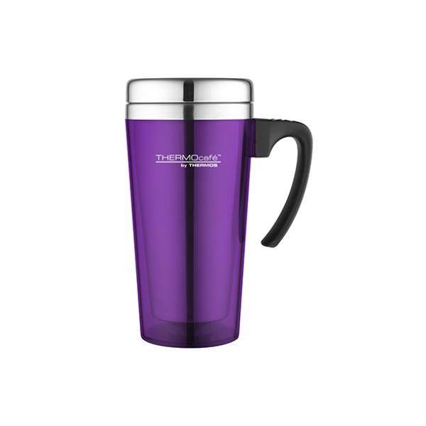 Soft Touch Travel Mug Paars 420ml  