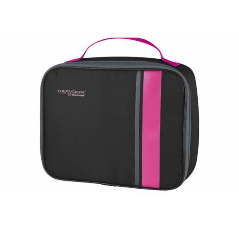Neo Standard Lunch Kit Zwart-pink 25x8x20cm  Thermos
