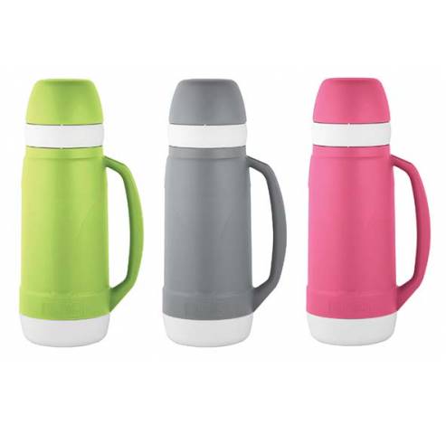 Action Isoleerfles 3ass 500ml Lime Pink Grijs  Thermos