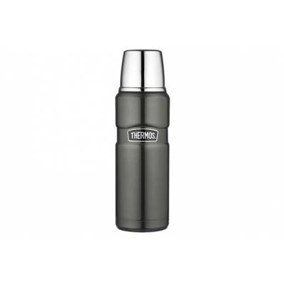 King Bouteille Isotherme 470 Ml Gris   Thermos