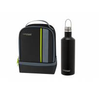 Set Neo Dual Lunchkit-isoleerfles Zwart  