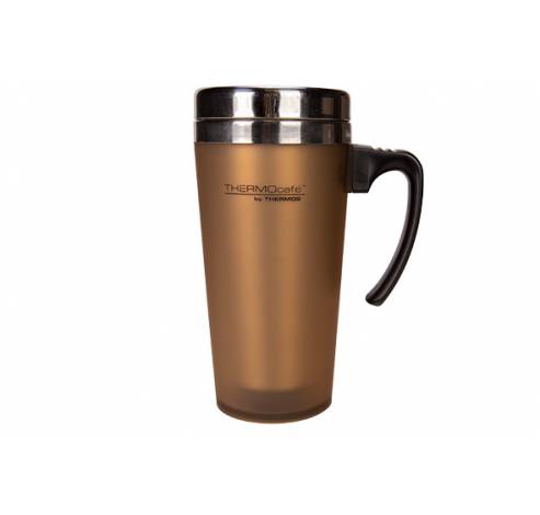 Soft Touch Travel Mug Taupe 420ml   Thermos