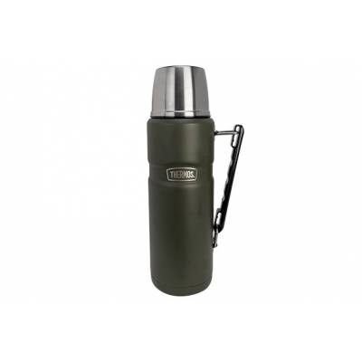 King Isoleerfles 1200ml Army Green   Thermos