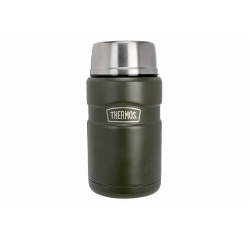 King Voedseldrager Army Green 710ml   Thermos