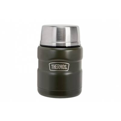 King Voedseldrager Army Green 470ml   Thermos