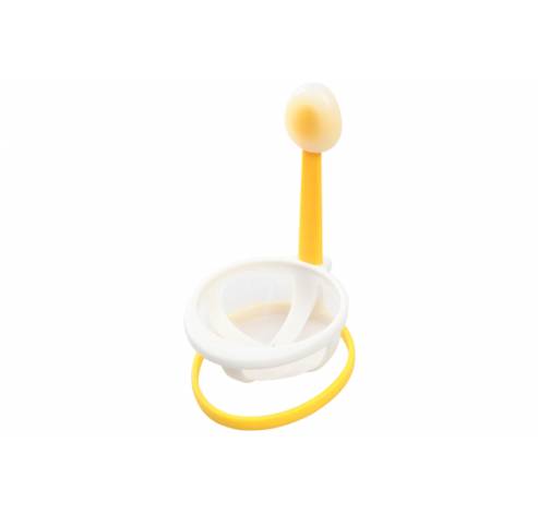 Chefn Yolkster Egg Poacher - Plastic Marigold/meringue  Chef'n