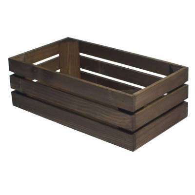 Gnbak 1-3 Hout Vintage Bruin 32x17.1xh10 .5cm Berk Multiplex 